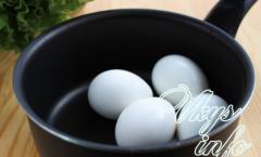 Блюда из яиц: рецепты с фото простые и вкусные Блюда из яиц на новый год